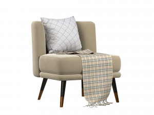 Armchair Keywest 3D 모델