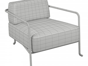 Bruxelles chair Modello 3D