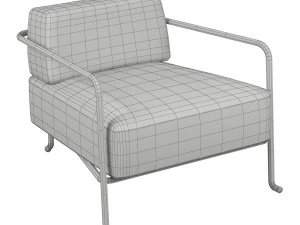 Bruxelles chair 3D Model