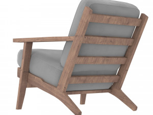 Altynay wide armchair 3D Модель