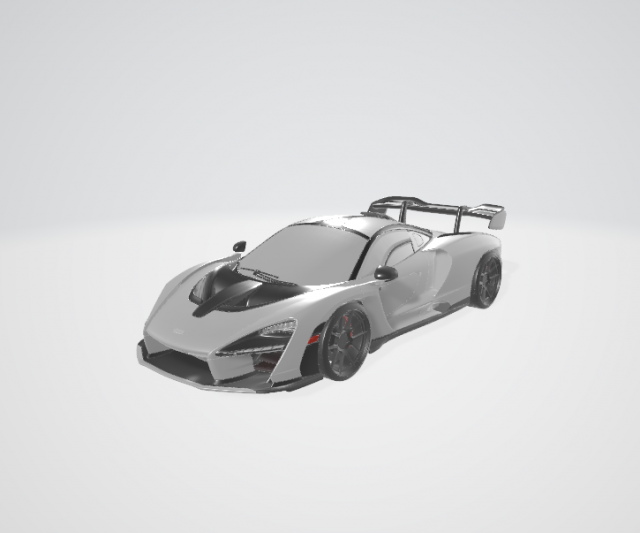 Auto Mclaren Senna Modèles 3D en vedette .c4d .max .obj .3ds .fbx .stl .blend 