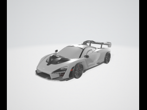 Auto Mclaren Senna 3D Print Model