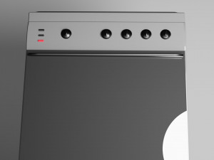 Gas stove Clarity Modelo 3D
