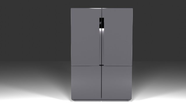Refrigerator Clarity 3D 模型 .c4d .max .obj .3ds .fbx .stl .blend 