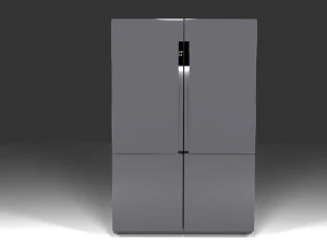 冰箱清晰度 3D 模型