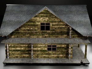 Forest hut 3D Model