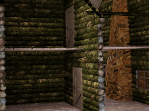 Forest hut 3D Model