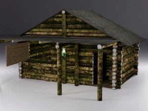 Forest stable 3D Model