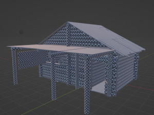 Forest stable 3D Model