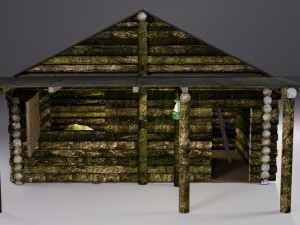 Forest stable 3D Model