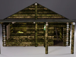 Forest stable 3D Model