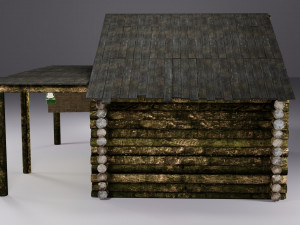 Forest stable 3D Model