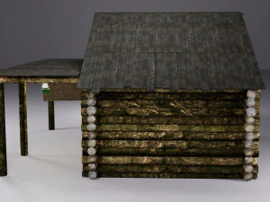 Forest stable 3D Model