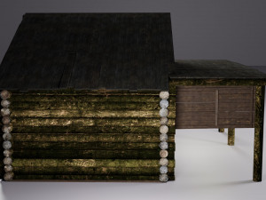 Forest stable 3D Model