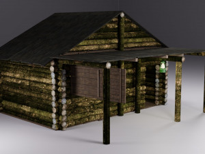 Forest stable 3D Model