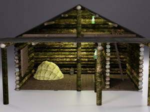 Forest stable 3D Model