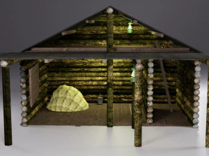 Forest stable 3D Model