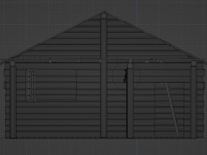 Forest stable 3D Model