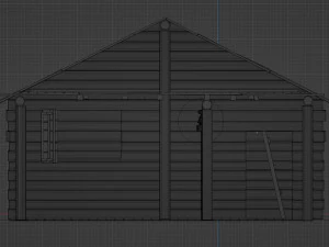 Forest stable 3D Model