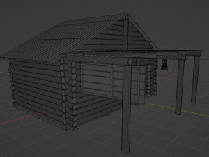 Forest stable 3D Model