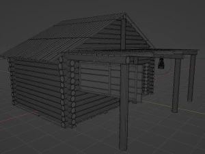 Forest stable 3D Model