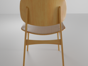 Chair Wooden Modelo 3D