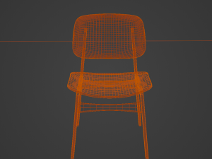 Chair Wooden Modelo 3D