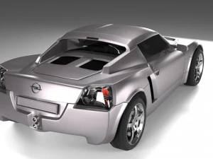 Opel Speedster 3D Model