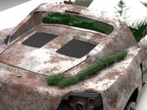 Apocalypse of Opel Speedster Model 3D