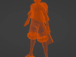ONEPIECE LUFFY 3D 3D Model