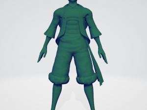 ONEPIECE LUFFY 3D Modèle 3D