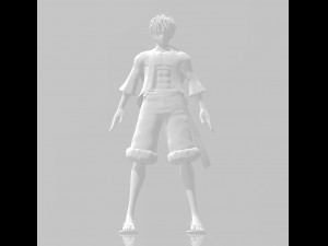 ONEPIECE LUFFY 3D Model 3D