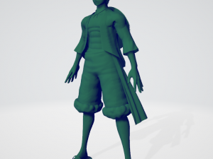 ONEPIECE LUFFY 3D Model 3D