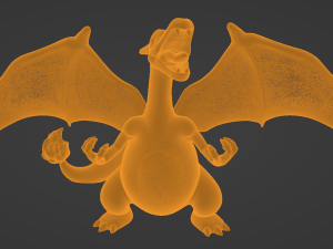 POKEMON CHARIZARD 3D Modello 3D