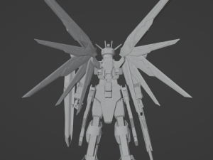 Gundam Freedom 3D 3Dモデル