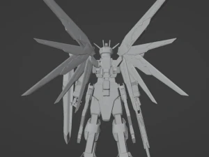 Gundam Freedom 3D 3D Model