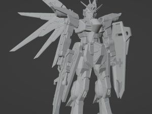 Gundam Freedom 3D 3Dモデル