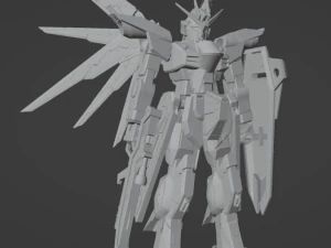 Gundam Freedom 3D 3D Model