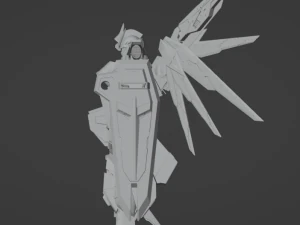 Gundam Freedom 3D 3D Model