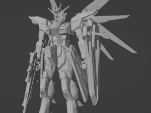 Gundam Freedom 3D 3D Model