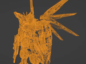 Gundam Freedom 3D 3D Model
