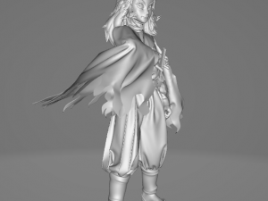 RENGOKU DEMON SLAYER 3D Modèle 3D