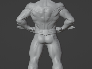 ALL MIGHT MHA 3D Modèle 3D