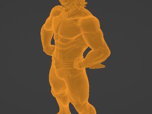 ALL MIGHT MHA 3D Modèle 3D