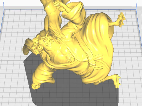 OnePiece Jimbei 3D 3D Model