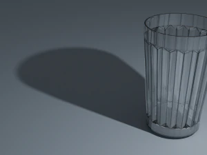 Vidro facetado Modelo 3D