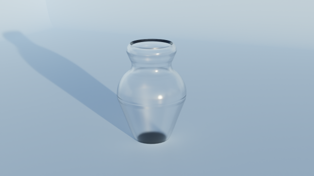 Glass vase 3D 모델 .c4d .max .obj .3ds .fbx .stl .blend 