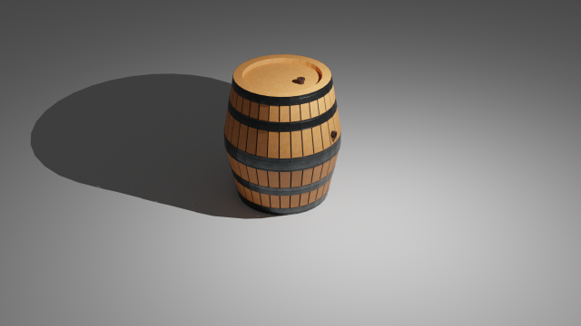 Barrel 3D Модель .c4d .max .obj .3ds .fbx .stl .blend 
