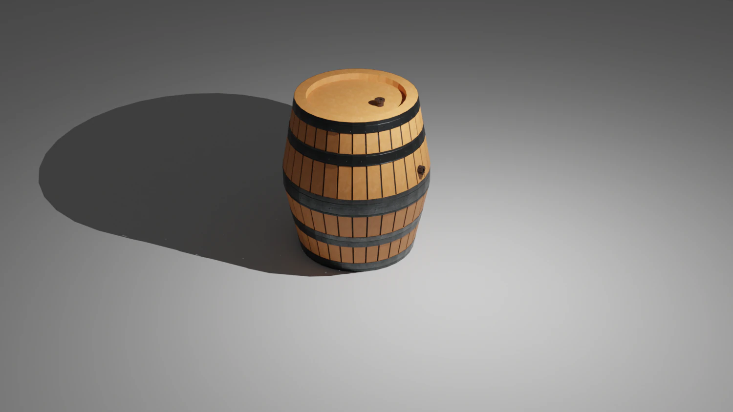 Barrel 3D Model .c4d .max .obj .3ds .fbx .stl .blend 
