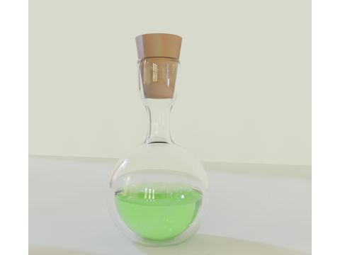 Quadruple Elixir Set 3D 模型